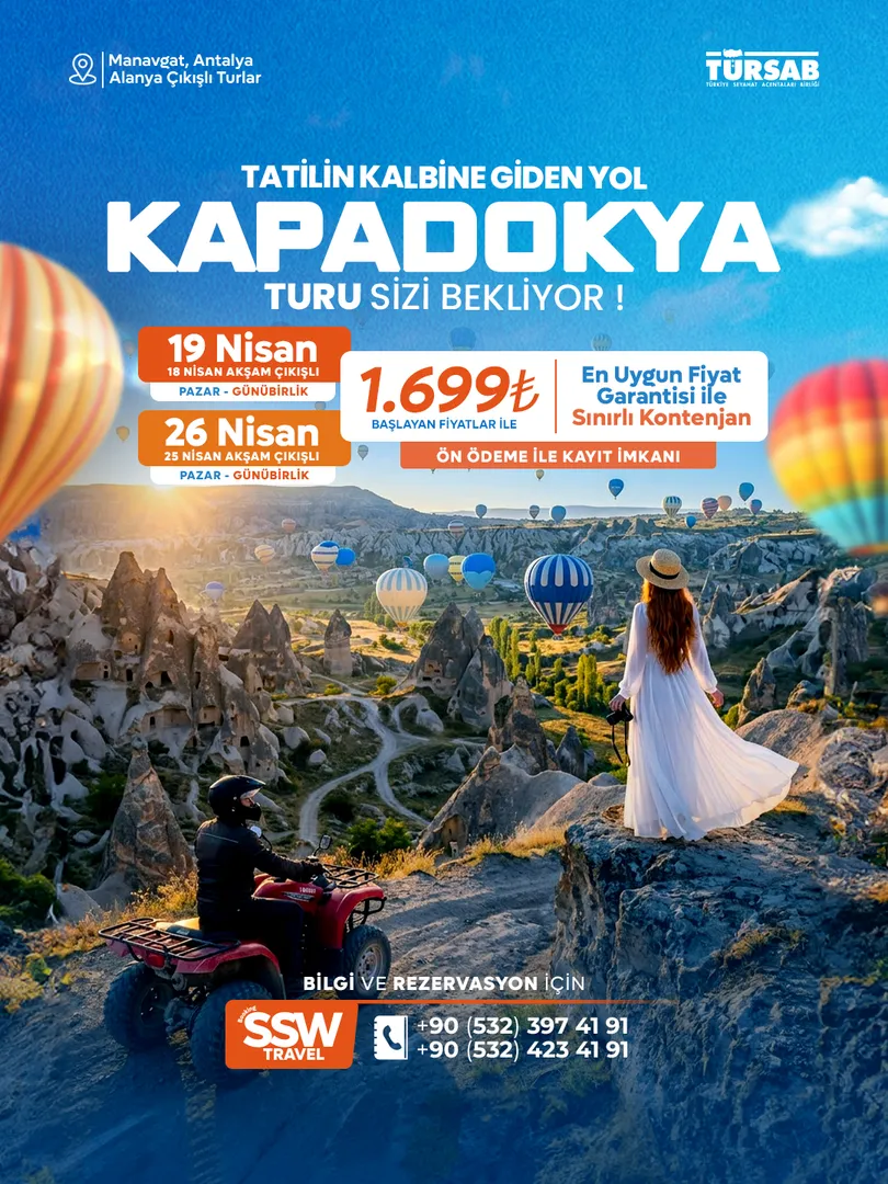 Günübirlik Kapadokya Turu