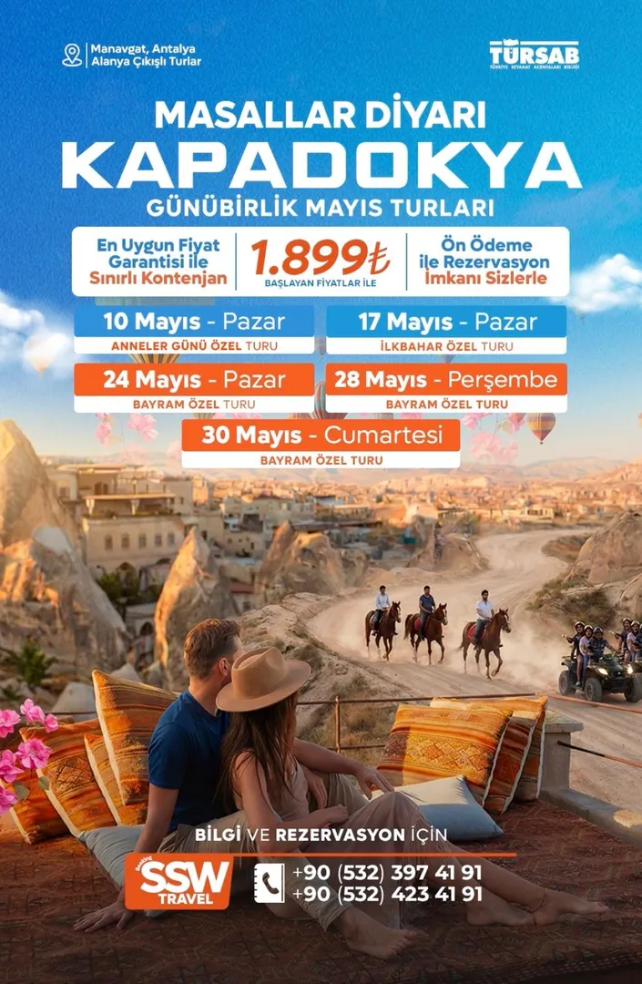 Günübirlik Kapadokya Turu