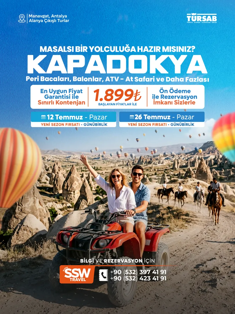 Günübirlik Kapadokya Turu