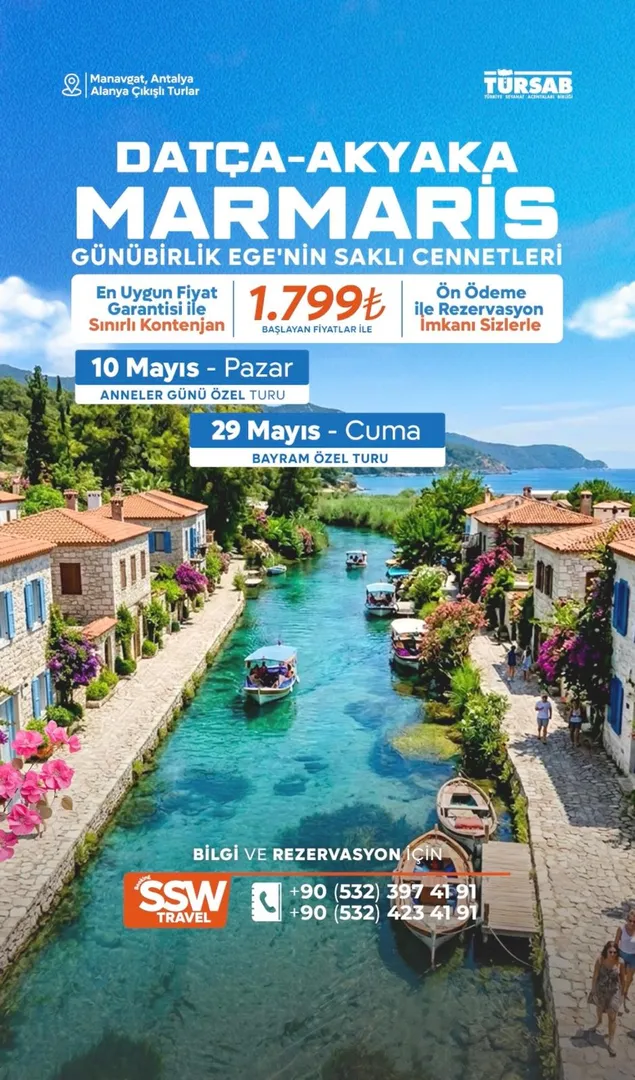DATÇA-MARMARİS TURU 🌿