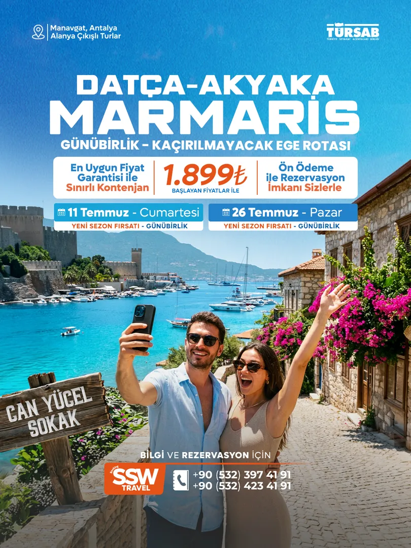 DATÇA-MARMARİS TURU 🌿