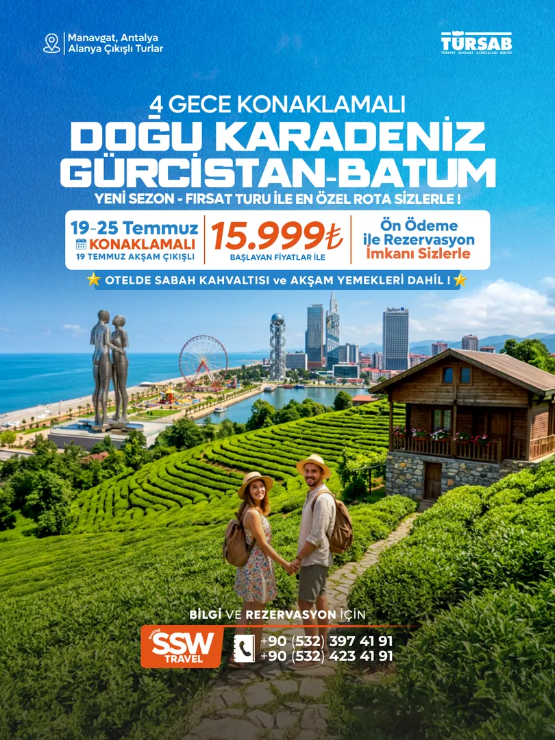 Doğu Karadeniz & Gürcistan Batum Turu