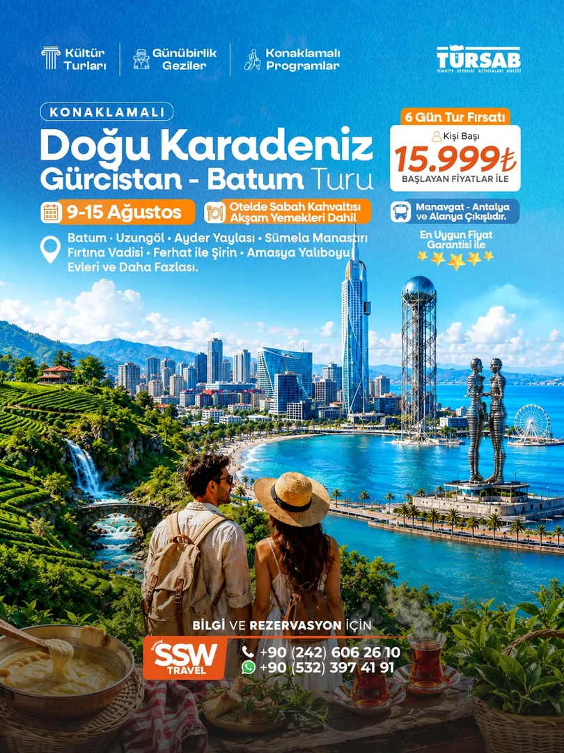 Doğu Karadeniz & Gürcistan Batum Turu